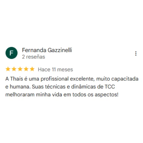 Depoimento da psicóloga conjugal online Thais Barbi